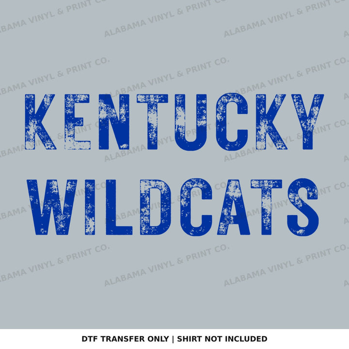 Kentucky Wildcats 2 Alabama Vinyl