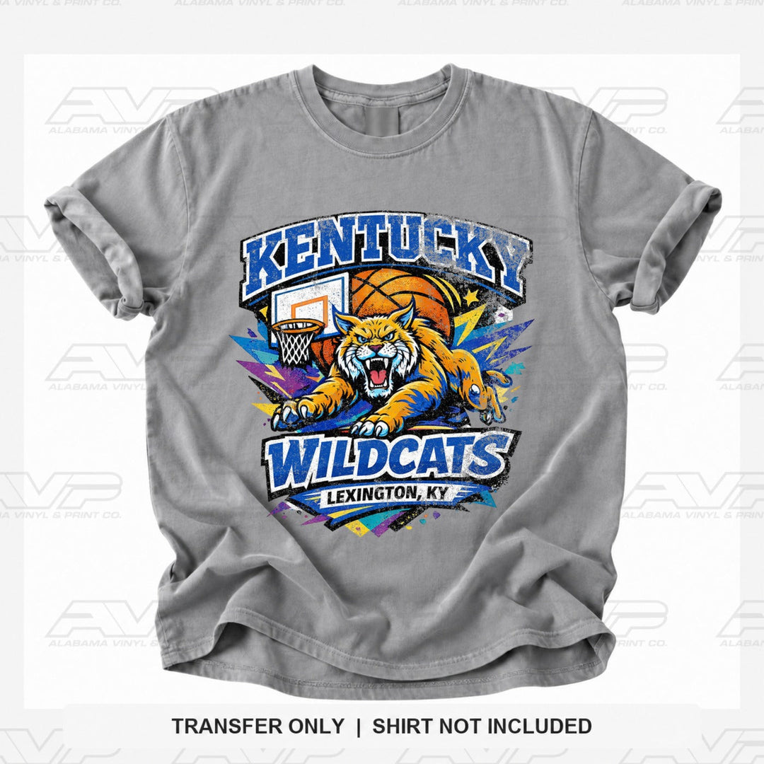 Kentucky Wildcats distressed Alabama Vinyl