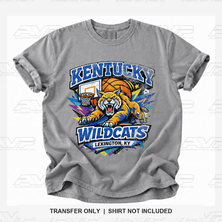 Kentucky Wildcats distressed Alabama Vinyl