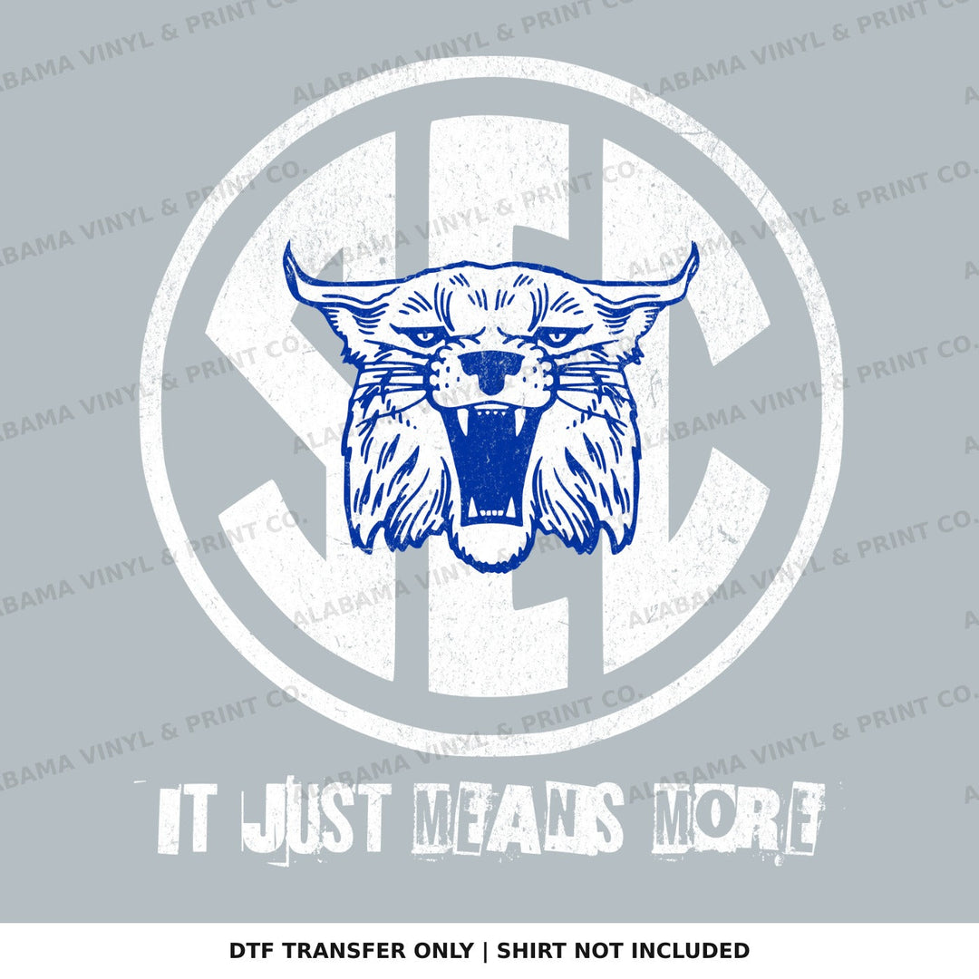 Kentucky Wildcats It Just Means More Alabama Vinyl