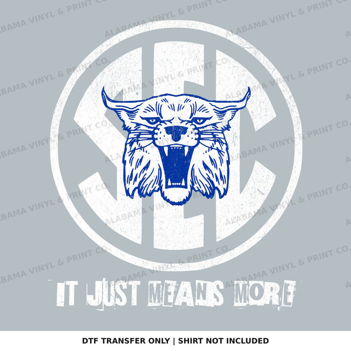Kentucky Wildcats It Just Means More Alabama Vinyl