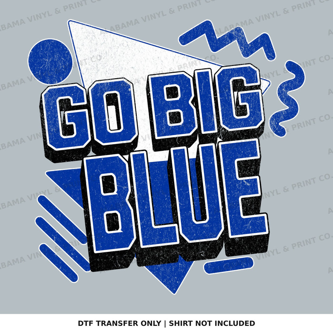 Kentucky Go Big Blue 80s Retro 80’s Retro Alabama Vinyl