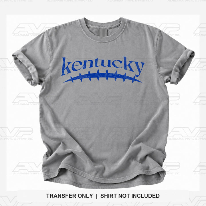 Kentucky Football Seams Alabama Vinyl