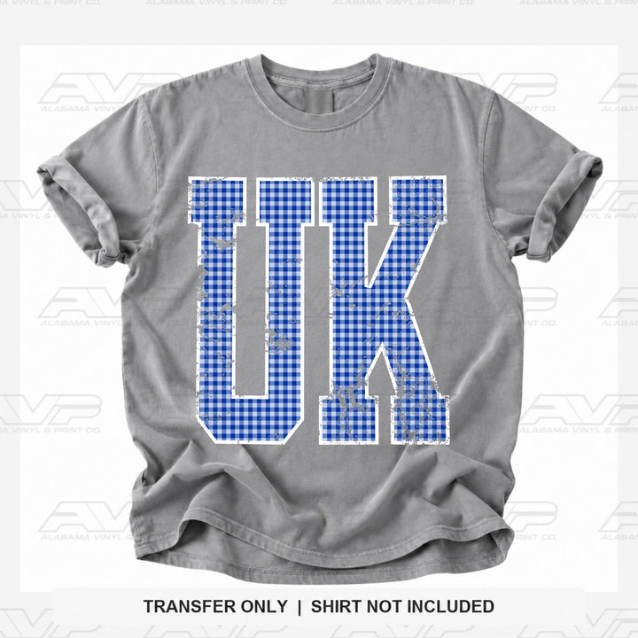 Kentucky Gingham U Alabama Vinyl