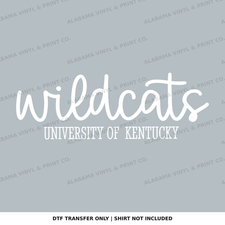 Kentucky Wildcats Simplicity Alabama Vinyl