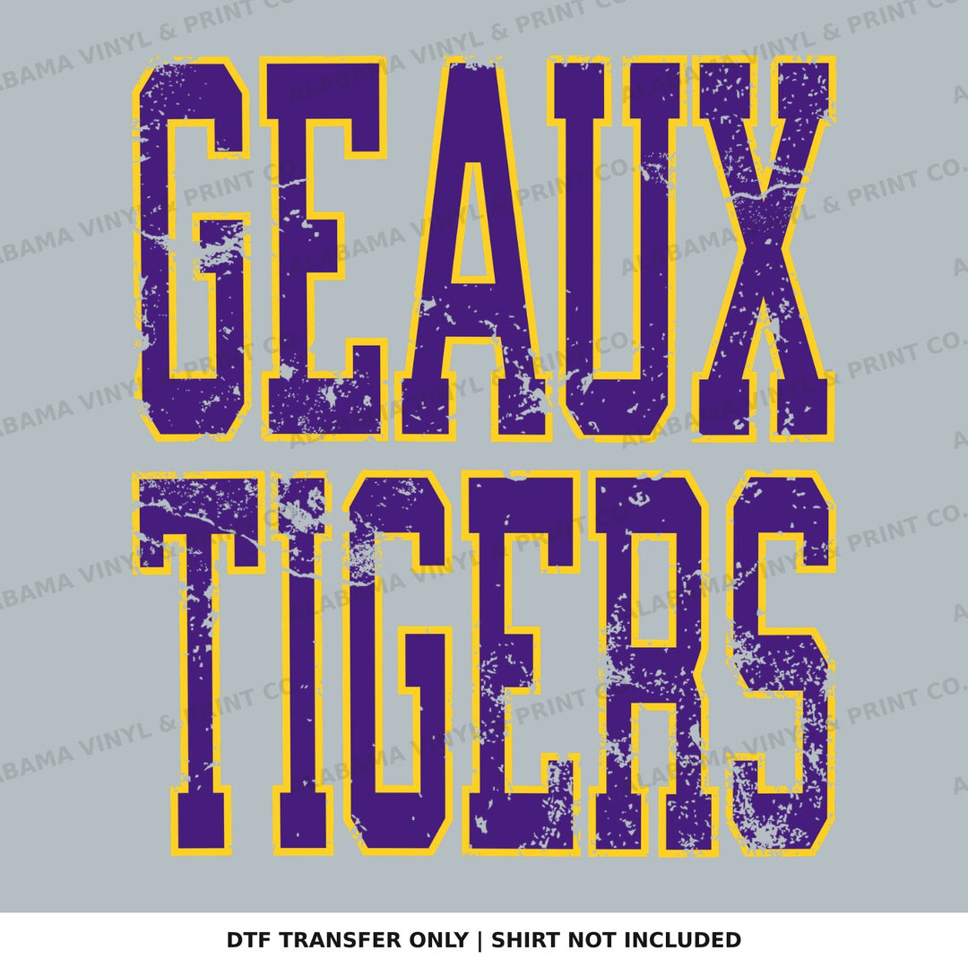 LSU Geaux Tigers Alabama Vinyl