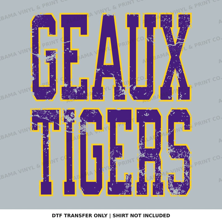 LSU Geaux Tigers Alabama Vinyl