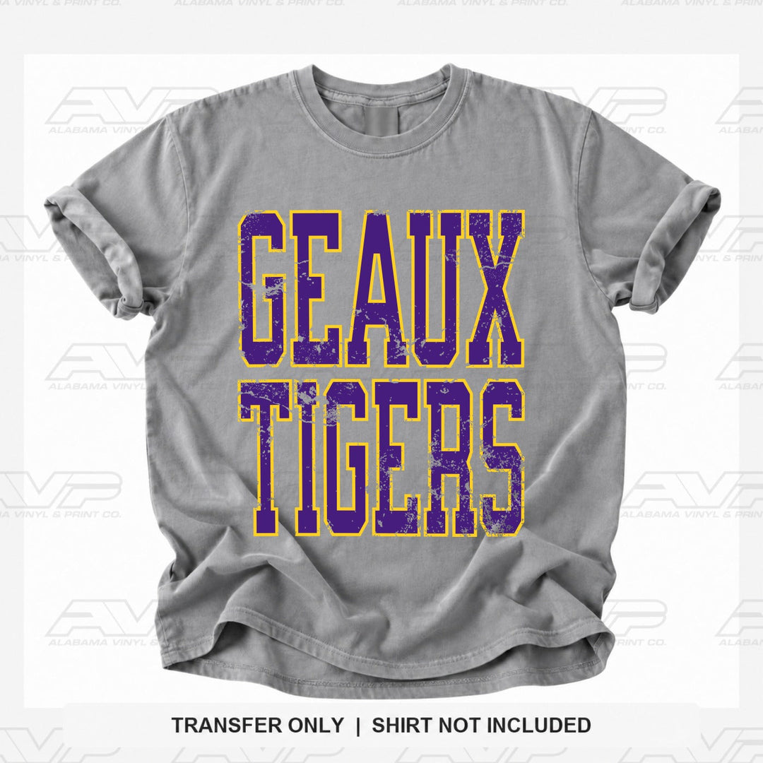 LSU Geaux Tigers Alabama Vinyl