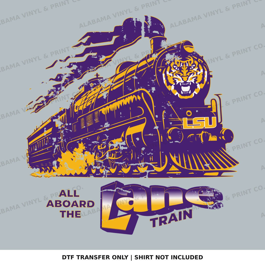 LSU - All Aboard the Lane Train Alabama Vinyl
