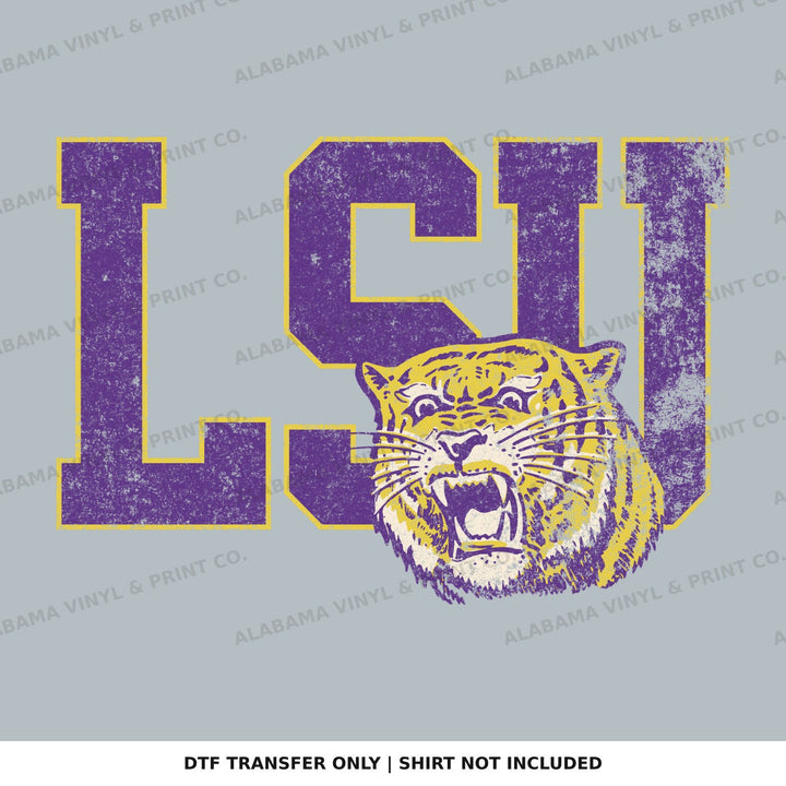 LSU Block Alabama Vinyl