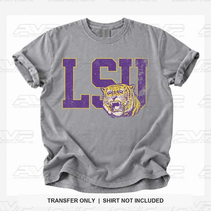 LSU Block Alabama Vinyl
