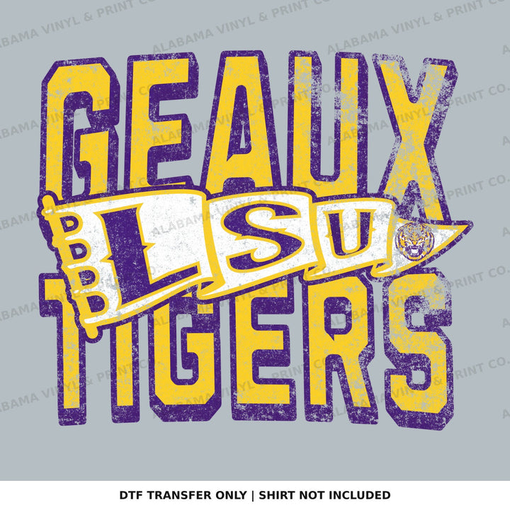 LSU Geaux Tigers Alabama Vinyl