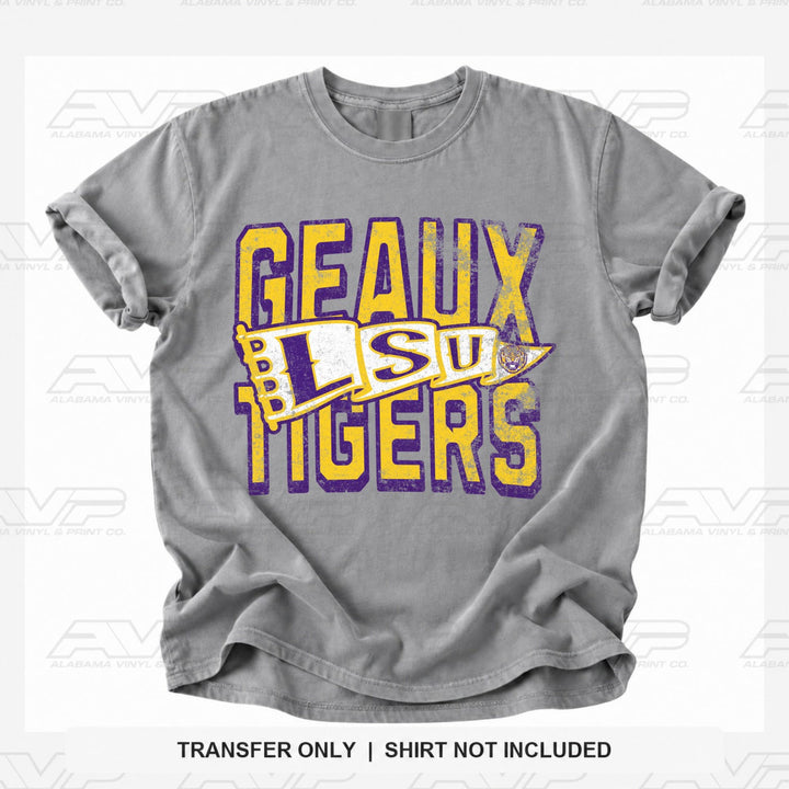 LSU Geaux Tigers Alabama Vinyl