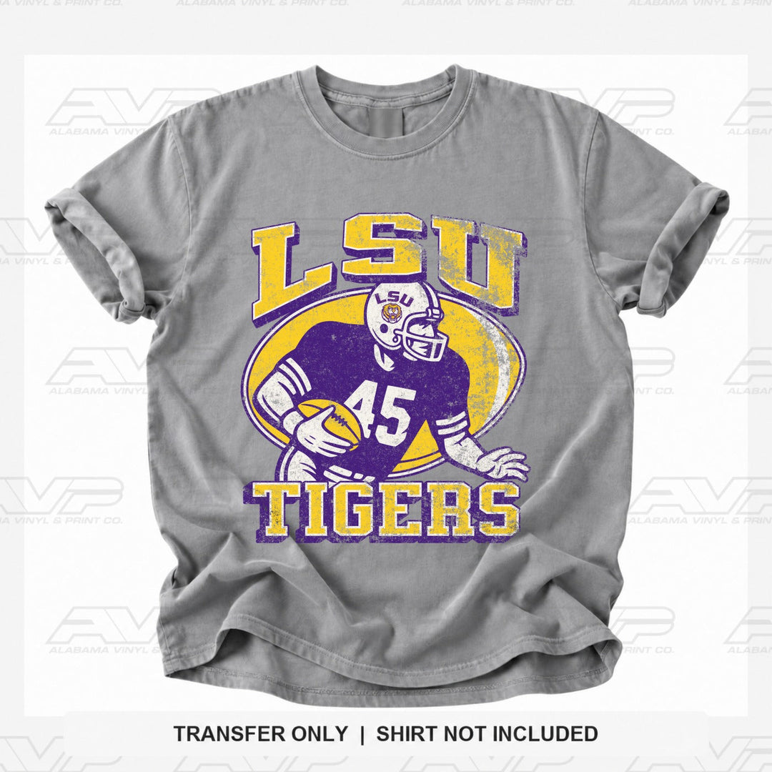 LSU Old School FB Alabama Vinyl