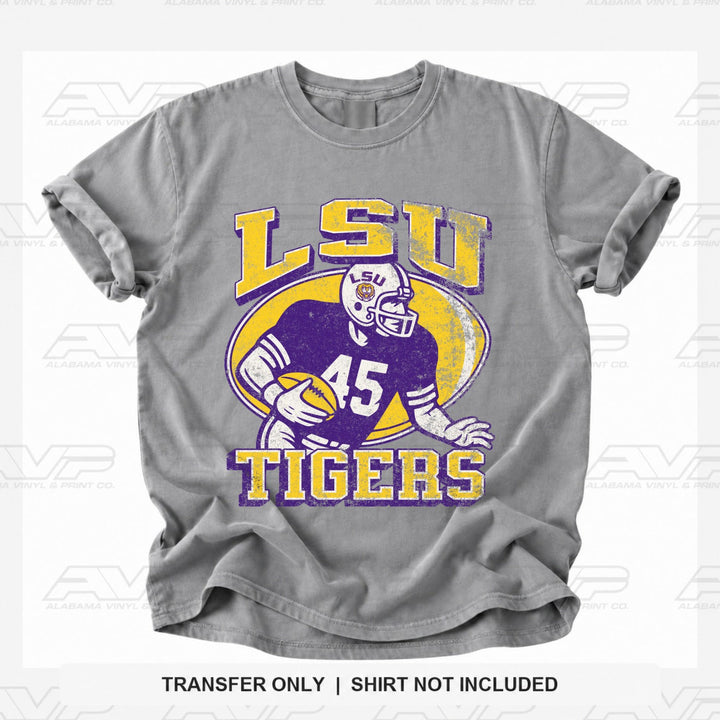 LSU Old School FB Alabama Vinyl