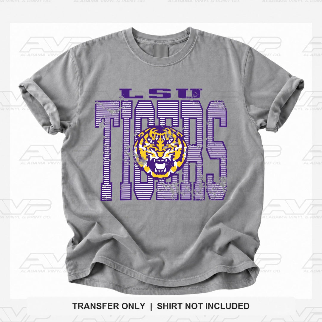 LSU Stripes Alabama Vinyl