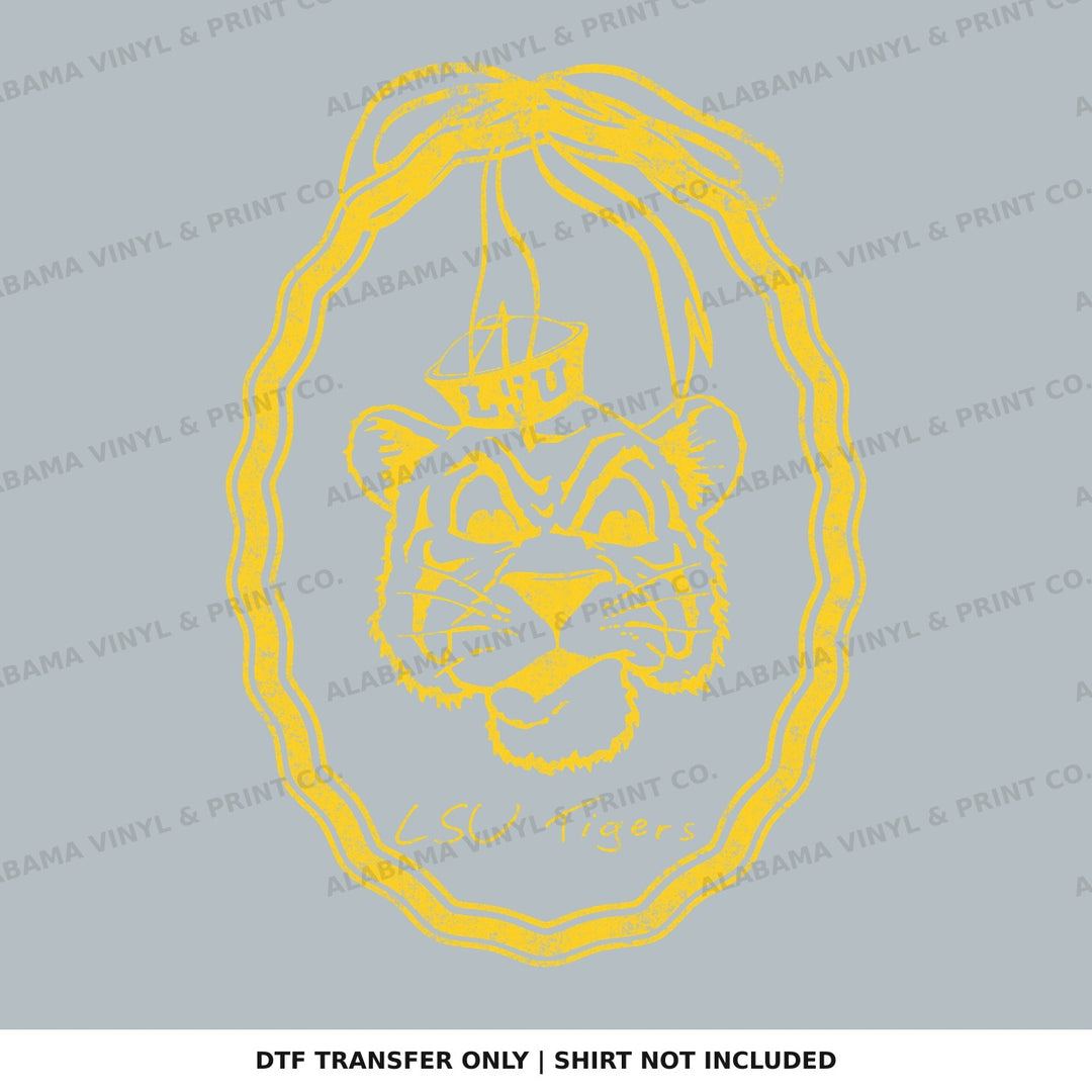 LSU Tigers Frame Bow Alabama Vinyl