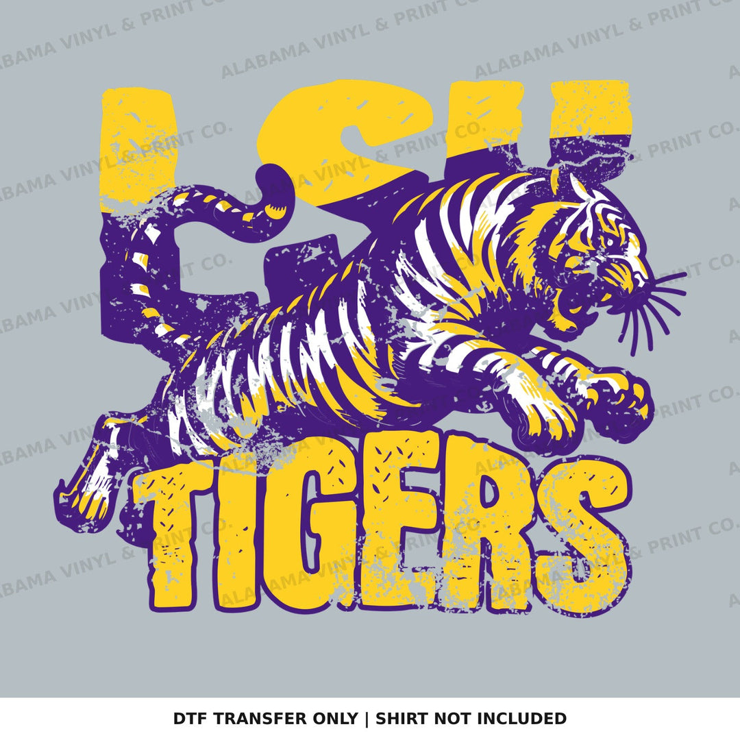 LSU Tigers w Tiger Alabama Vinyl