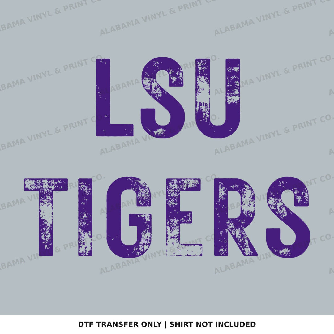 LSU Tigers Alabama Vinyl