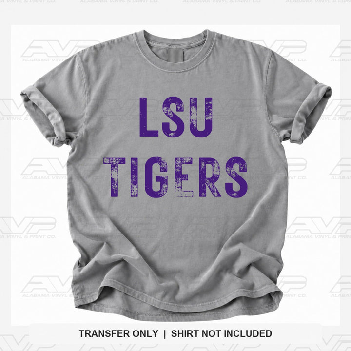 LSU Tigers Alabama Vinyl
