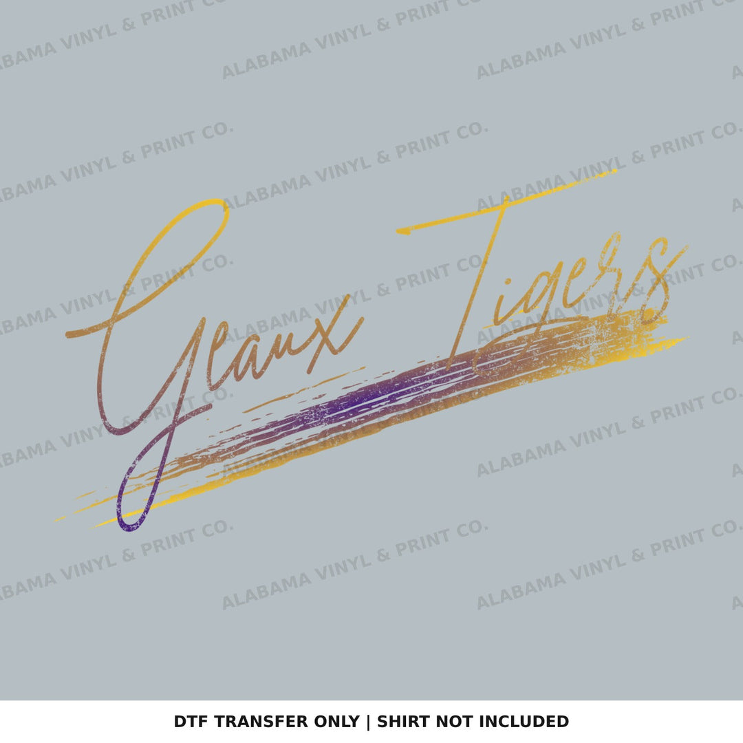 LSU Geaux Tigers Alabama Vinyl