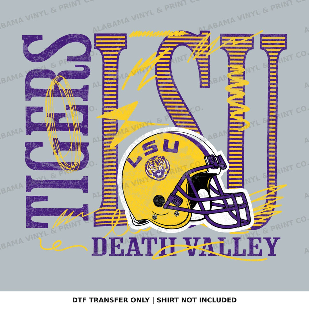 LSU Tigers Death Valley Alabama Vinyl