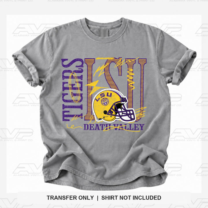 LSU Tigers Death Valley Alabama Vinyl