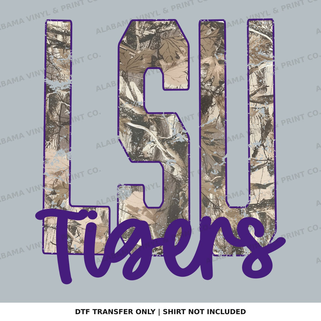LSU Mossy Oak U Alabama Vinyl