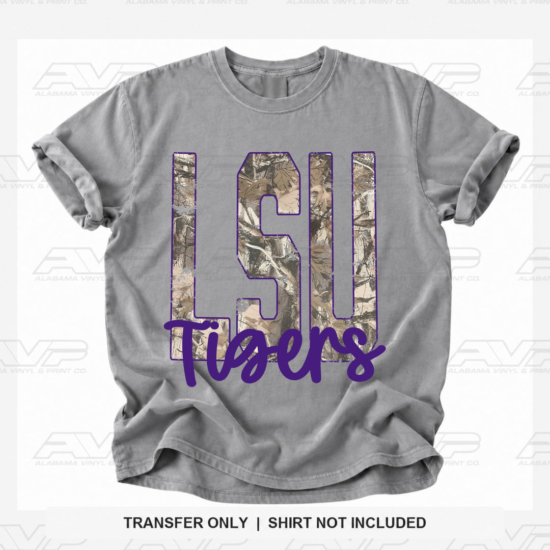 LSU Mossy Oak U Alabama Vinyl