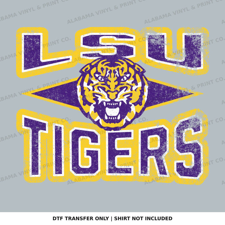 LSU Tigers Diamonds Alabama Vinyl