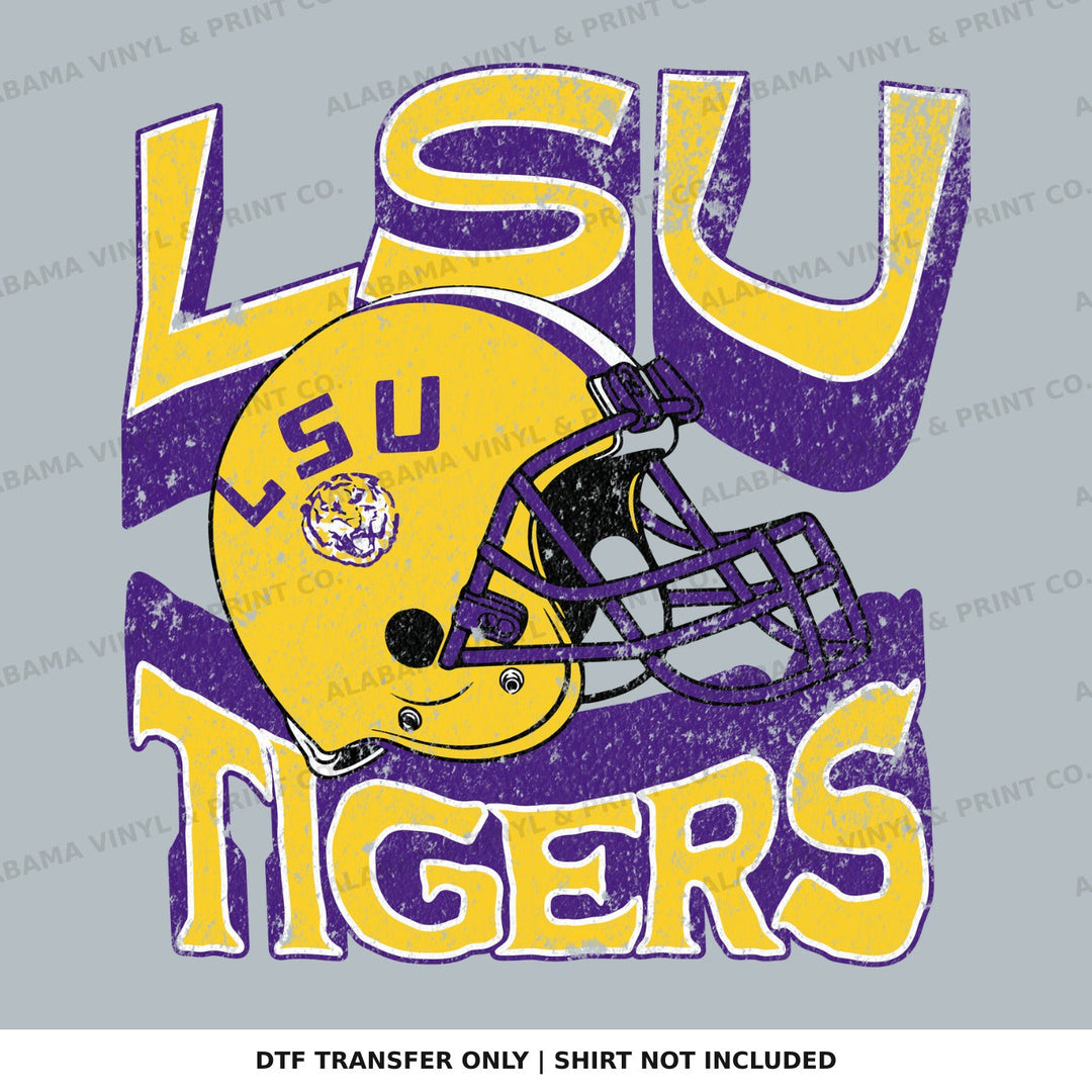 LSU Helmets & Heritage Alabama Vinyl