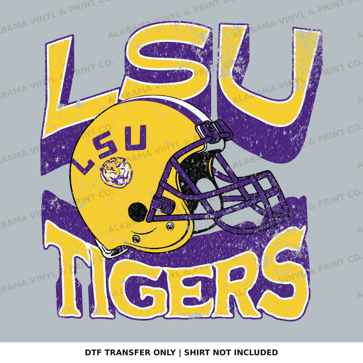 LSU Helmets & Heritage Alabama Vinyl