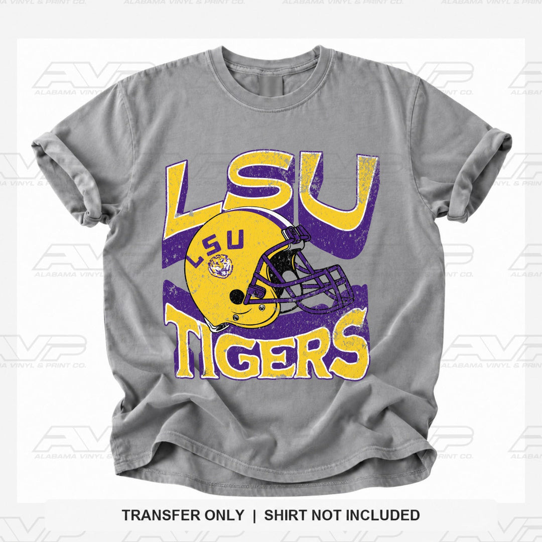 LSU Helmets & Heritage Alabama Vinyl