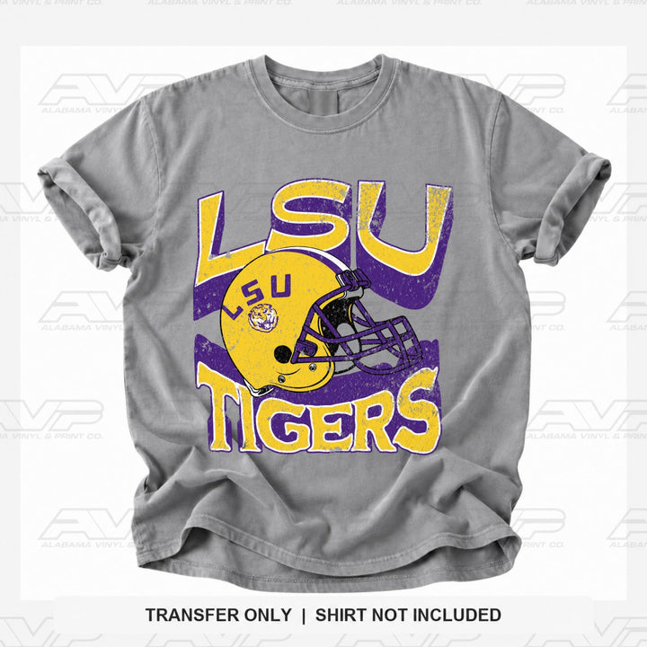 LSU Helmets & Heritage Alabama Vinyl