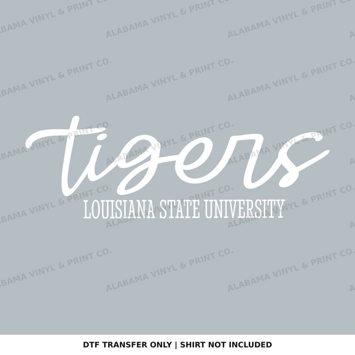 LSU Tigers Simplicity Alabama Vinyl