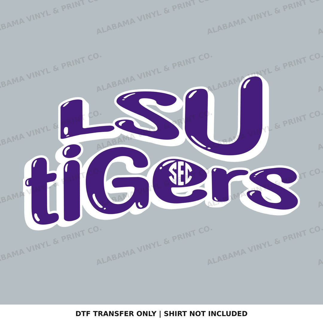 LSU SEC Fun & Funky Alabama Vinyl
