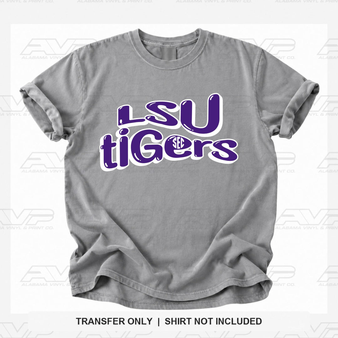 LSU SEC Fun & Funky Alabama Vinyl