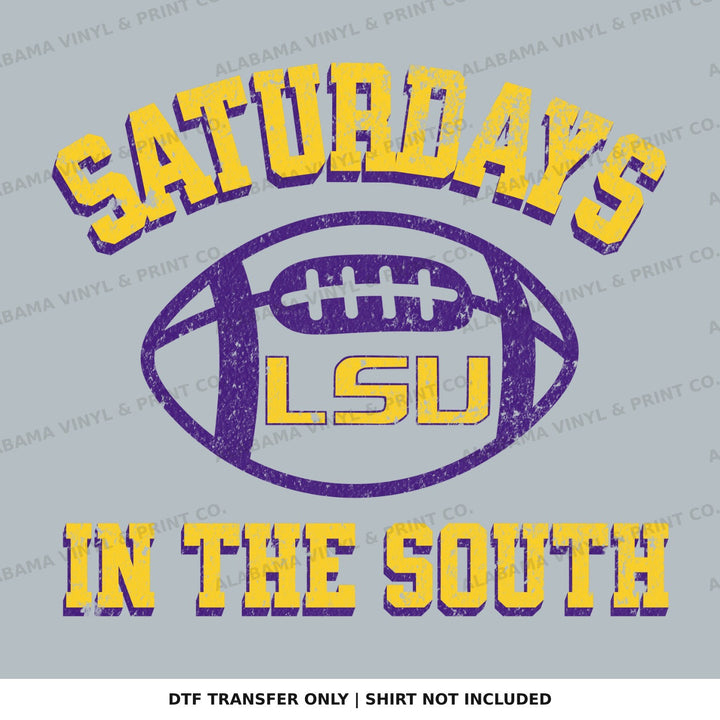 Saturdays - LSU sec saturdays in the south Alabama Vinyl