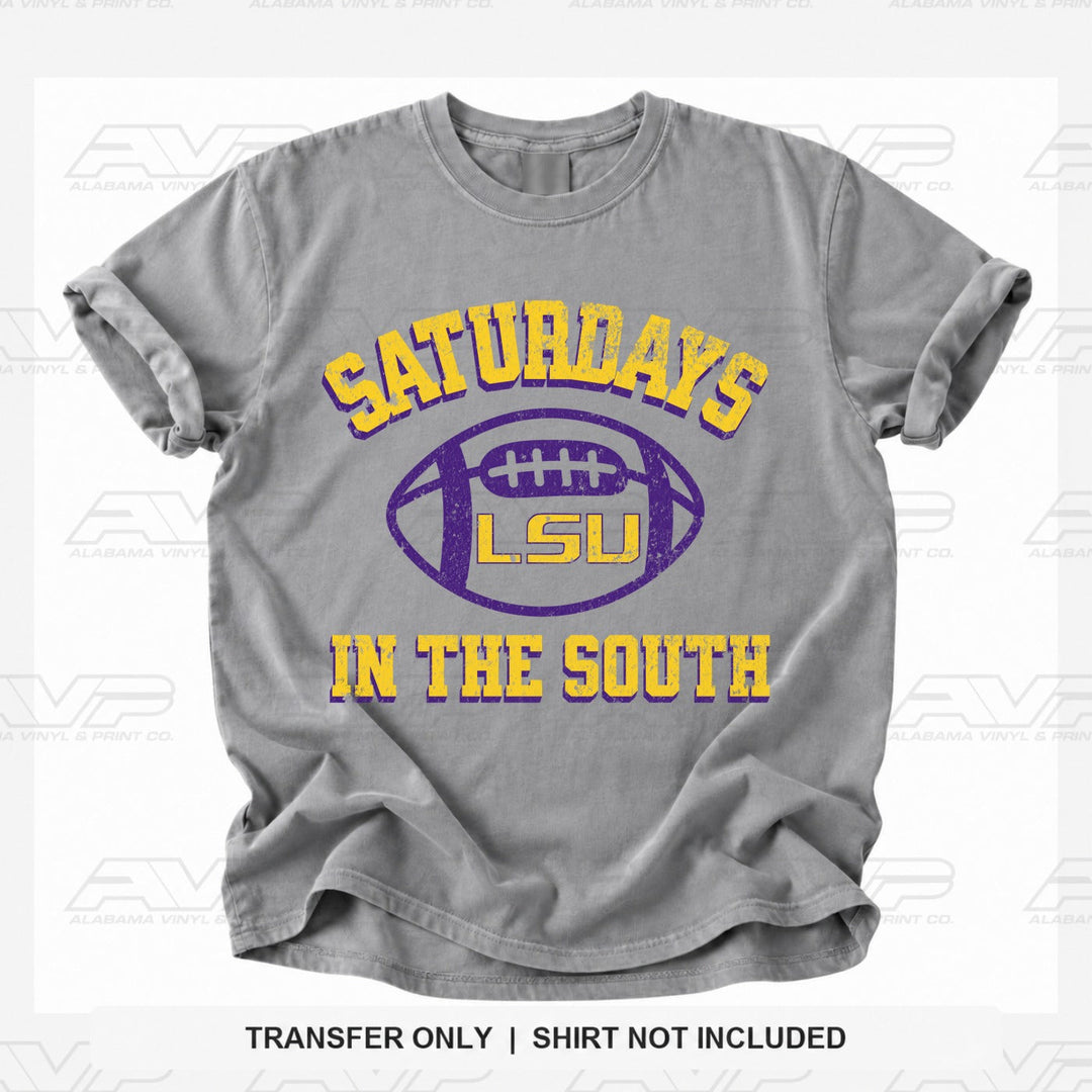 Saturdays - LSU sec saturdays in the south Alabama Vinyl