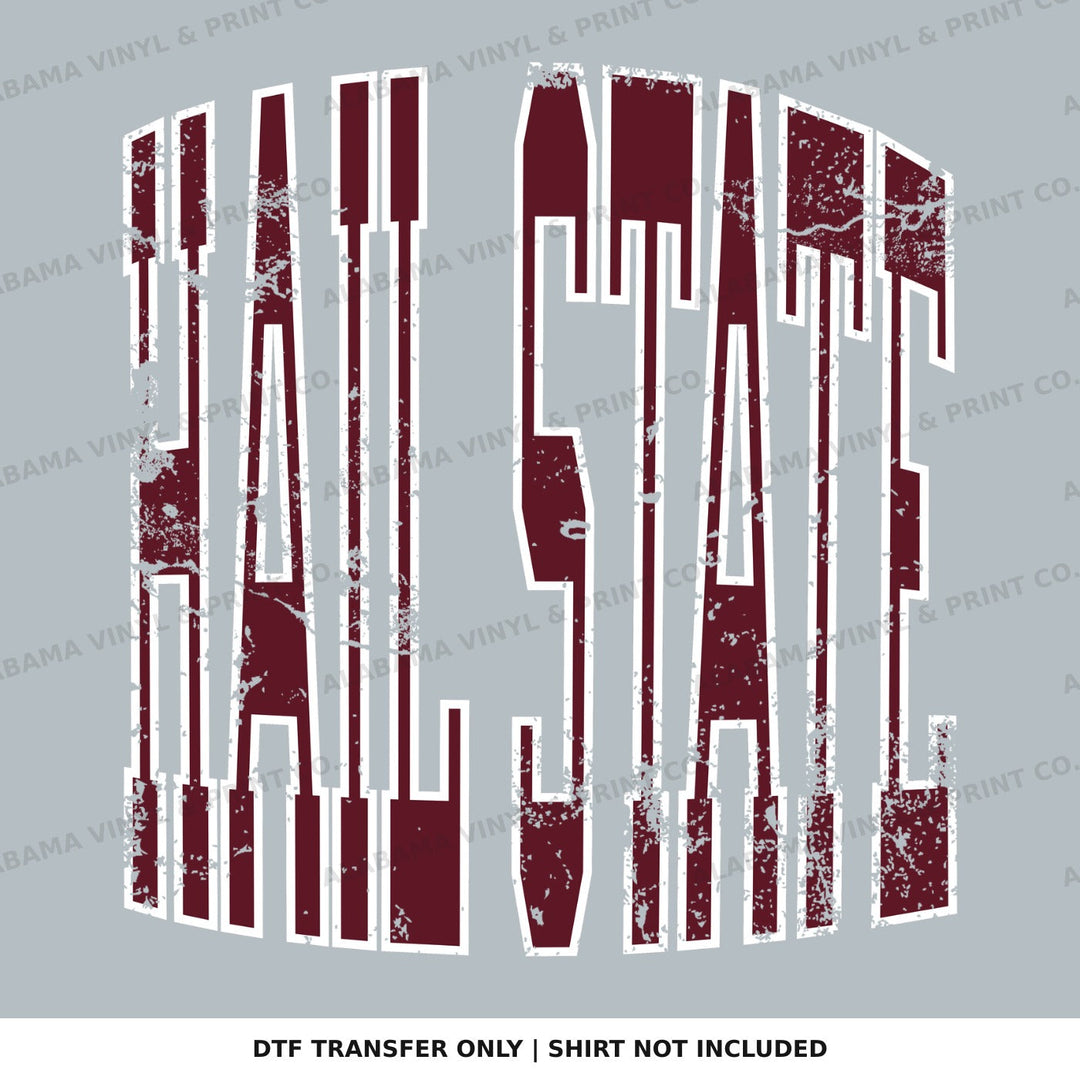 Mississippi State Hail State Alabama Vinyl