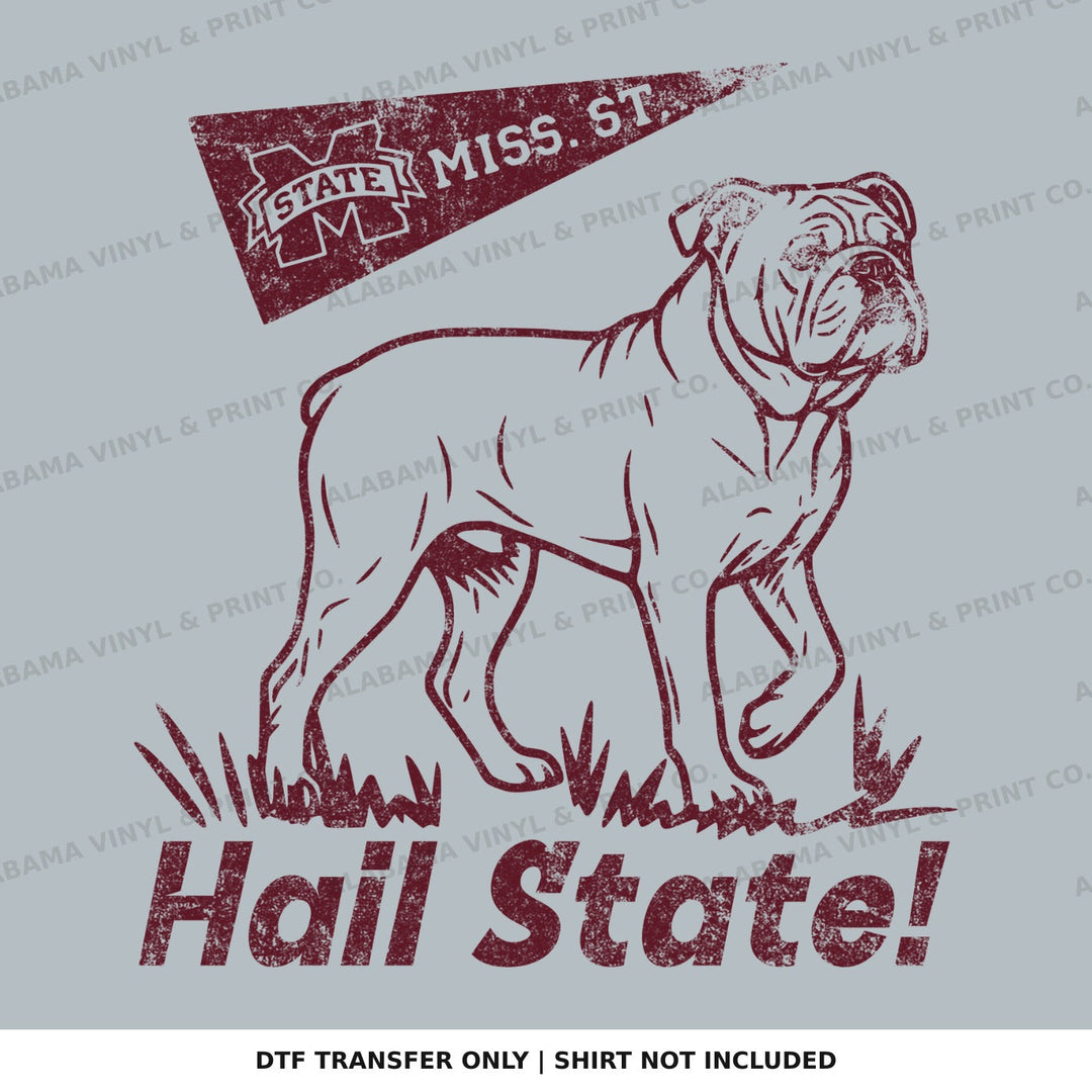 Mississippi State Miss State Alabama Vinyl