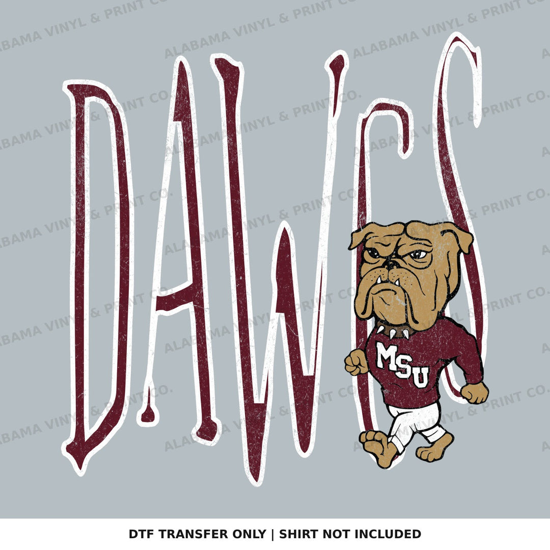 Mississippi State Skinny Alabama Vinyl