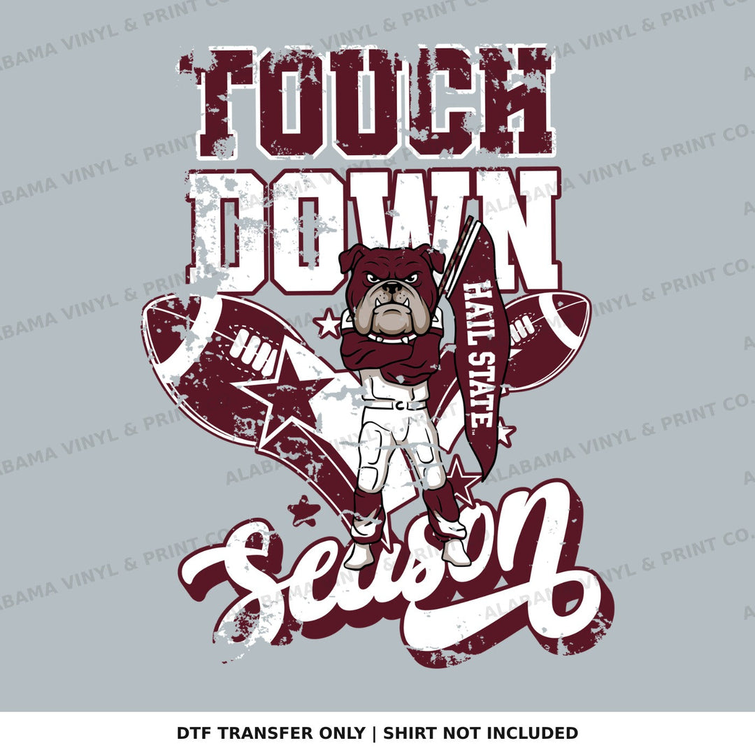 Mississippi State Touchdown Season Alabama Vinyl
