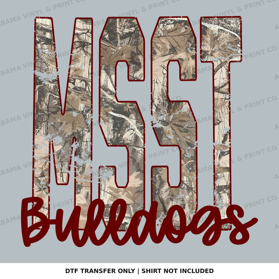 Mississippi State Mossy Oak U Alabama Vinyl
