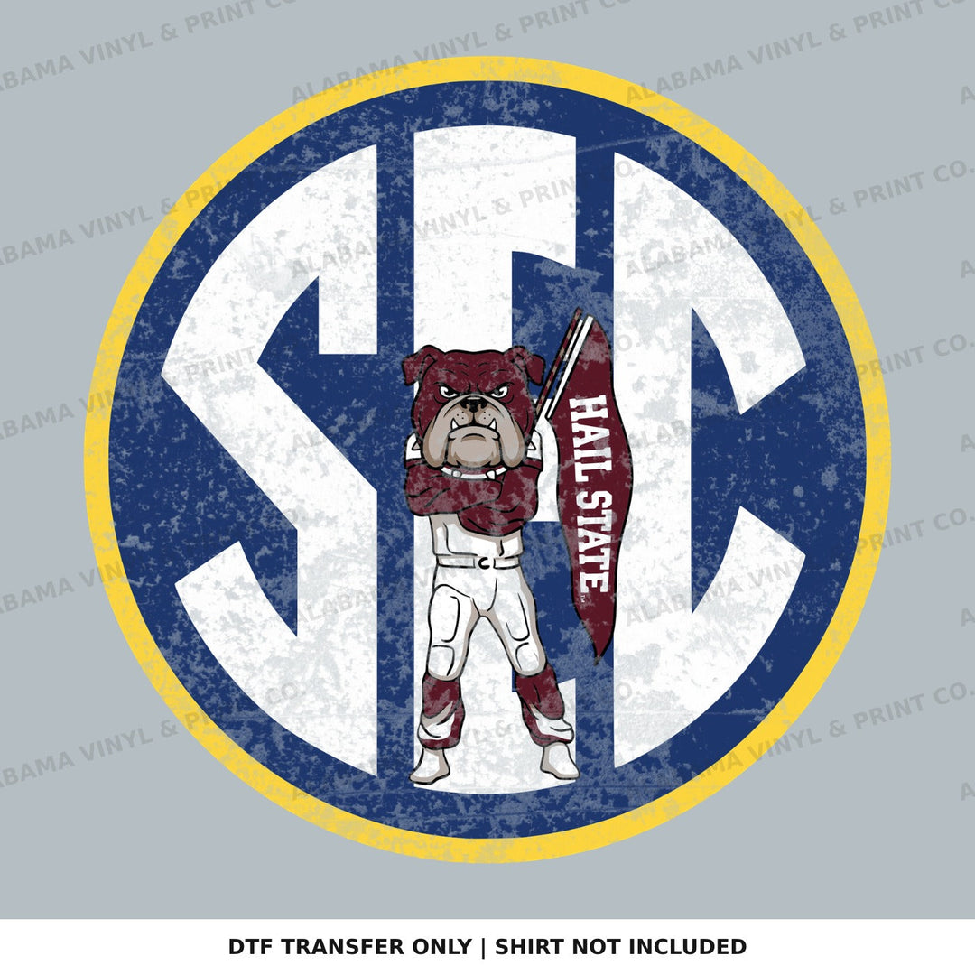 Mississippi State SEC Miss State SEC Bundle Alabama Vinyl