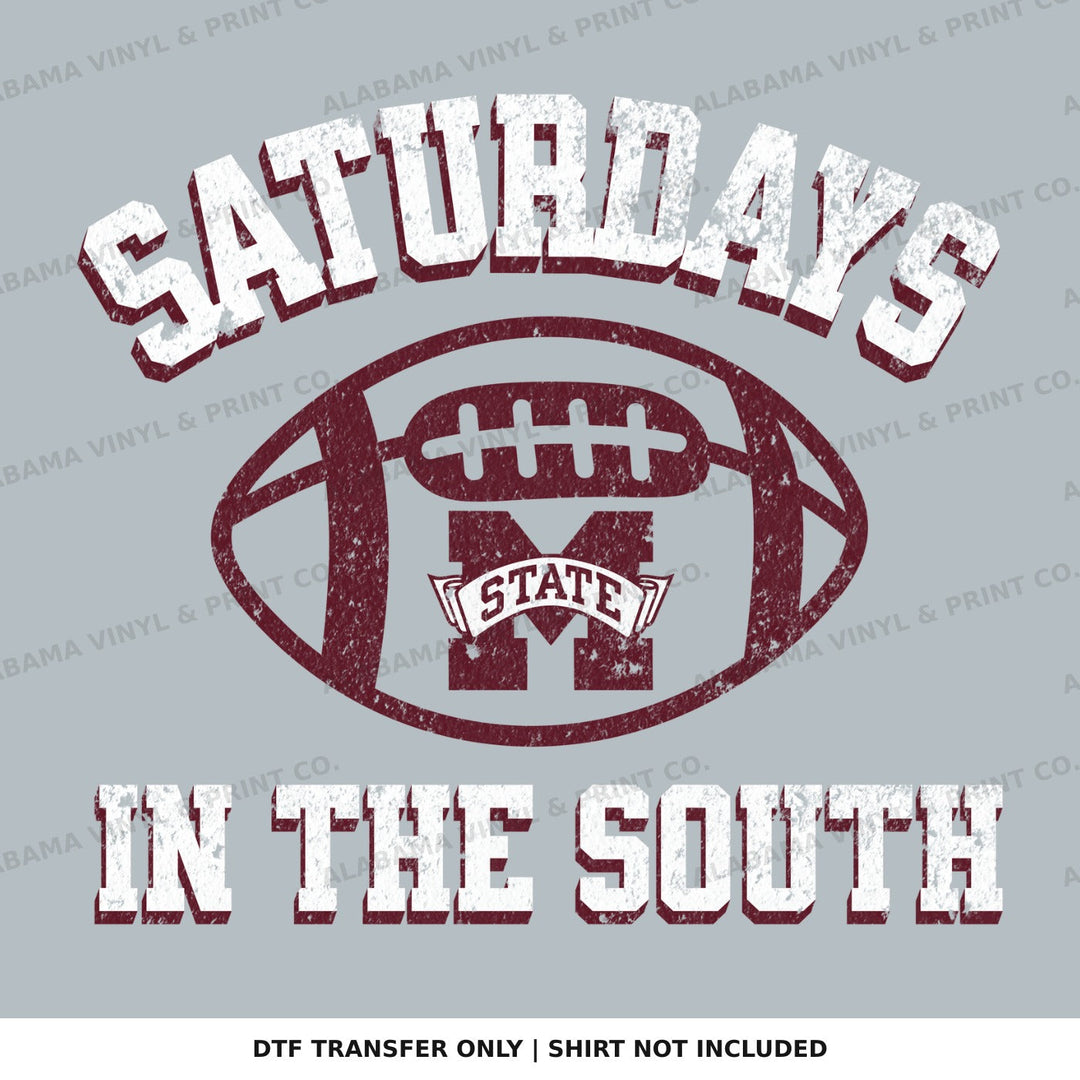 Saturdays - Mississippi State sec saturdays in the south Alabama Vinyl