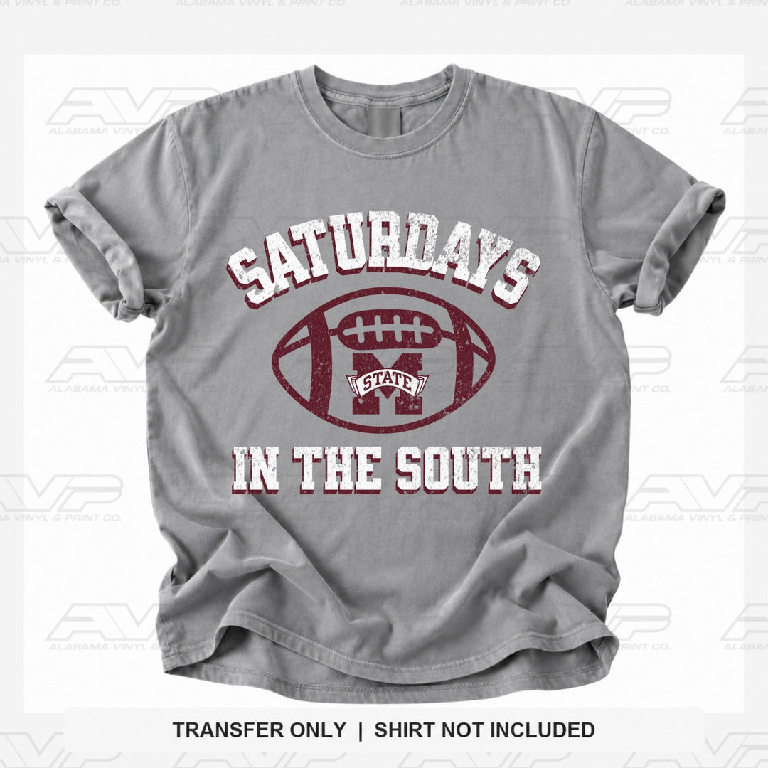 Saturdays - Mississippi State sec saturdays in the south Alabama Vinyl