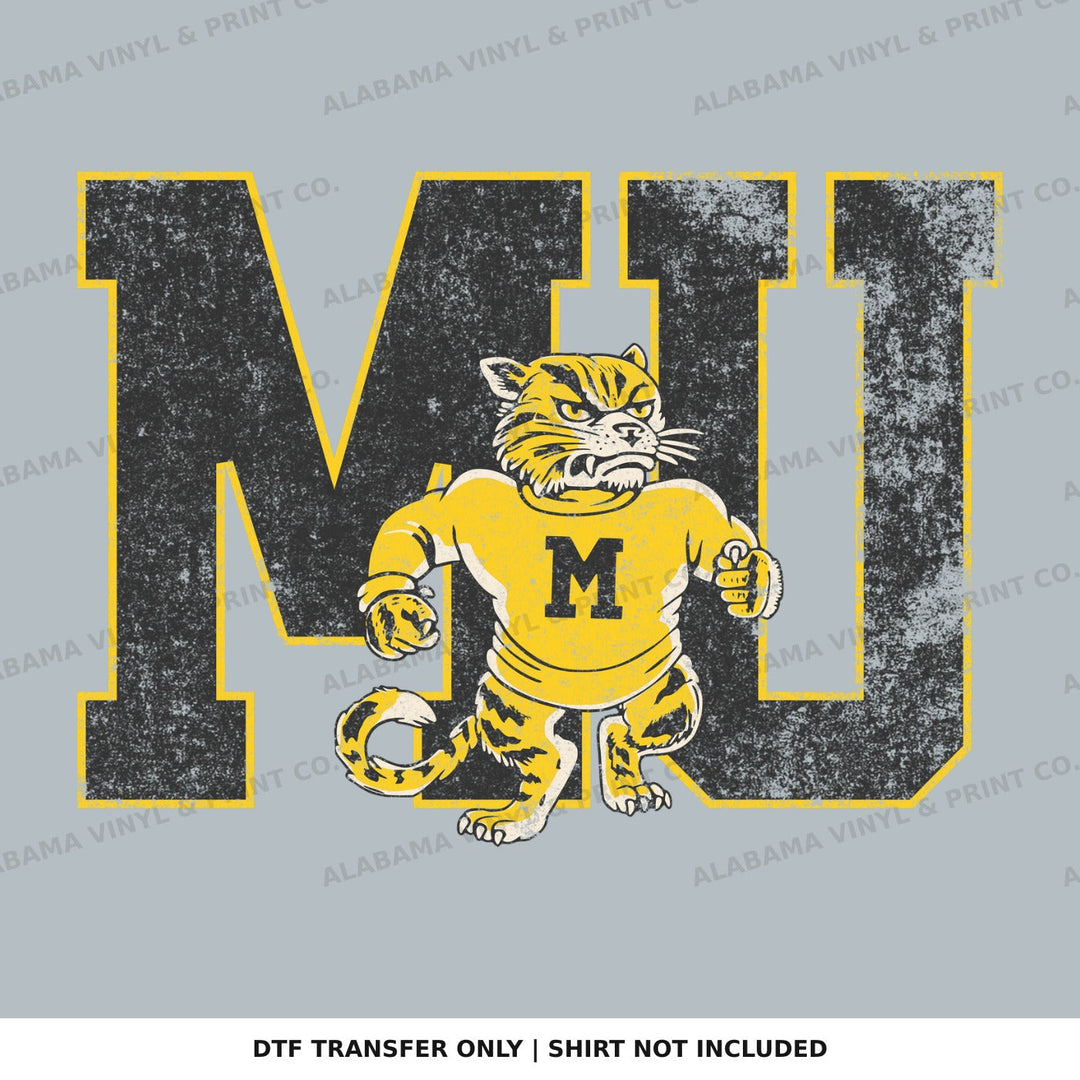 Missouri Tigers Retro Alabama Vinyl