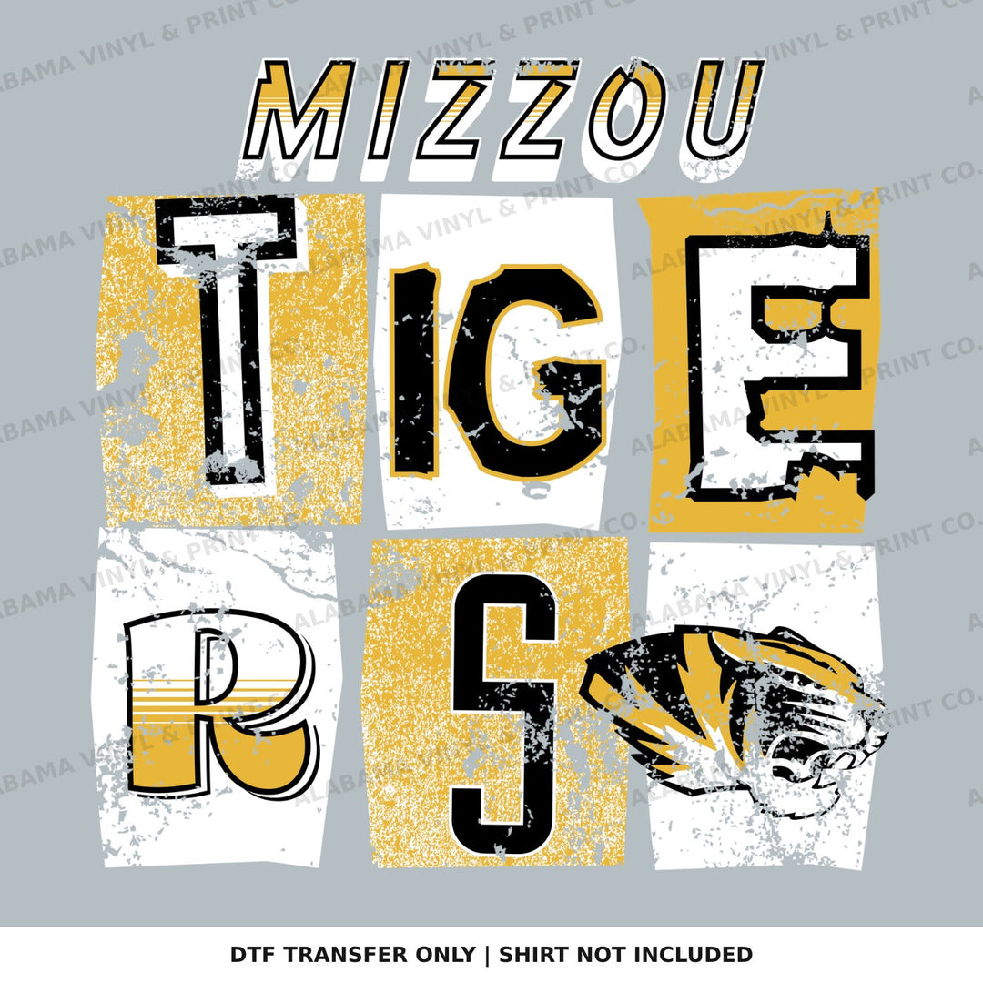 Missouri Mizzou Alabama Vinyl