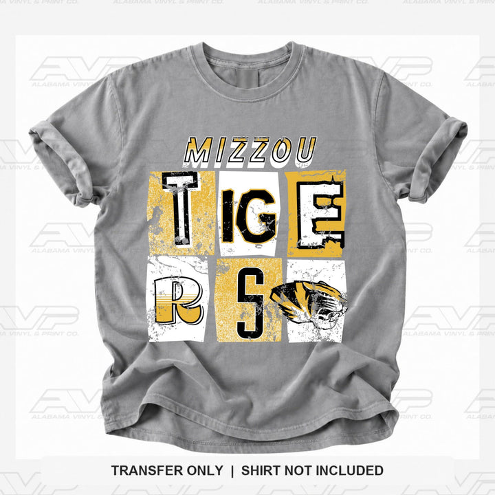 Missouri Mizzou Alabama Vinyl
